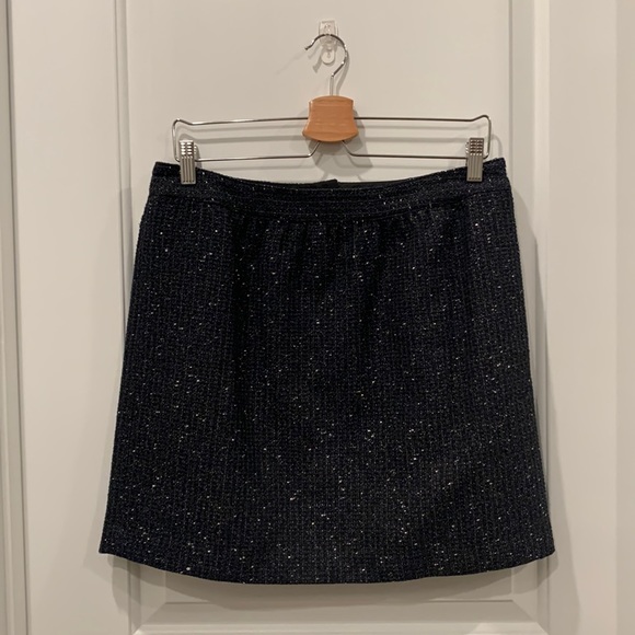 🪩 Glimmering Tweed Mini Skirt (with Pockets!) - Picture 1 of 6